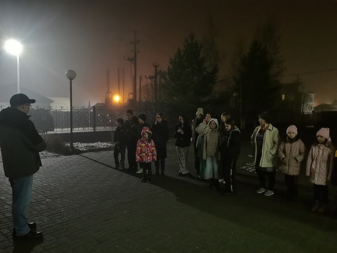 Прошла учебная ночная эвакуация на случай пожара воспитанников пришкольного интерната и сотрудников школы..